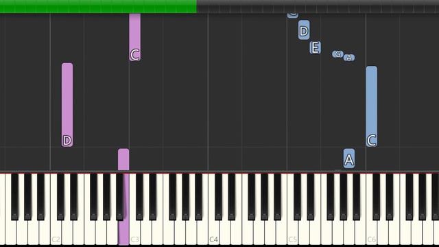 Qingce Village / The Fading Stories - Genshin Impact | EASY Piano Tutorial C MAJOR & Sheet смотреть онлайн