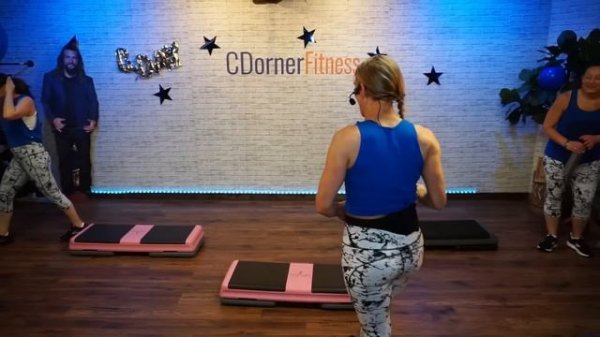 Step Aerobics ? Sweat it Out With this 60 Minute Intermediate to Advanced STEP CLASS 268