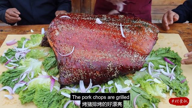 Huge Fan Of Pork Ribs Roasted In A Kiln, Treated My Buddies | Uncle Rural Gourmet