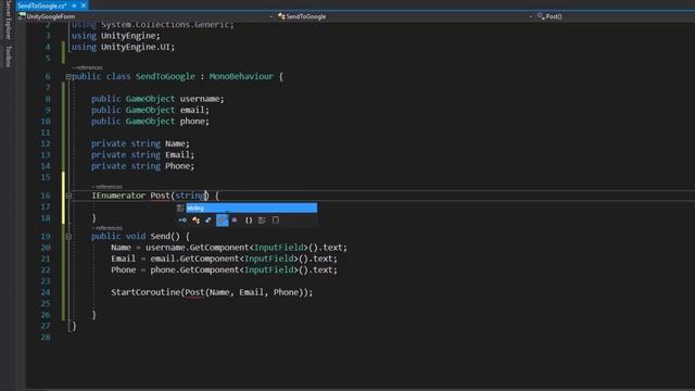 How to save data to Google Spreadsheet from Unity 3D (No SDK - Plugins) смотреть онлайн