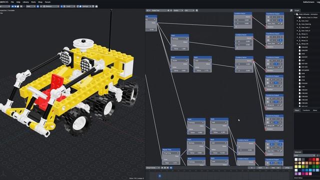 MECABRICKS - Animation Node Editor смотреть онлайн