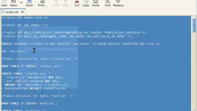 Create Databases And Tables for OpenWebSpider# v0.1.4 смотреть онлайн