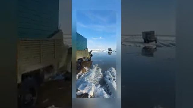 Дороги Якутии. Закрытие зимника на Зилах. Река Лена. Якутск-Нижний Бестях. #дорогиякутии смотреть онлайн