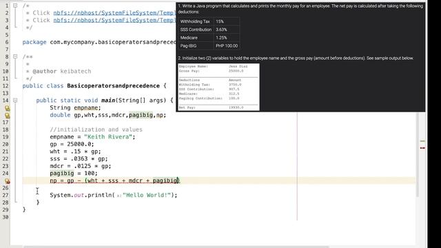 JAVA For Beginners | Basic Operators and Operator Precedence смотреть онлайн