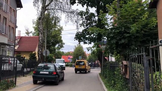 Зеленоградск: узкие улочки, старые дома смотреть онлайн