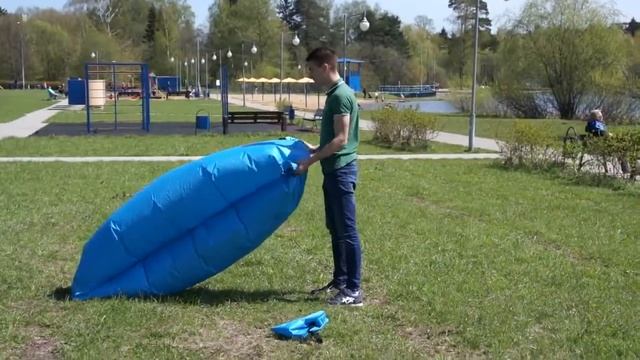 Инструкция. Как надуть ламзак и сдувать. смотреть онлайн