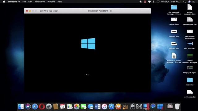 Cara Instal Windows 10 Insider Preview Build 17025 On Macbook(without Bootcamp )