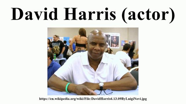 David Harris (actor) смотреть онлайн