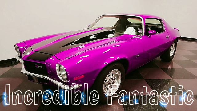 1970 Chevy Camaro Z 28 - Fuchsia Colors 4K Video смотреть онлайн