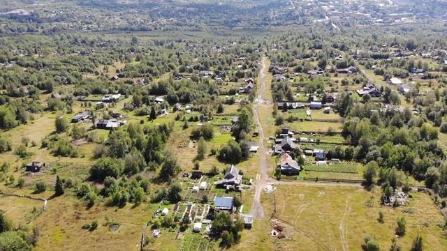 Кизел: Доменный угор, вид с улицы Володарского - июль 2021/2020 смотреть онлайн