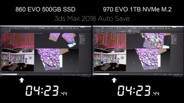 Samsung 860 EVO SSD vs 970 EVO M.2 NVMe смотреть онлайн