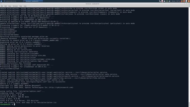 Installing piler enterprise on ubuntu bionic смотреть онлайн