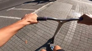 ОТ ПЕРВОГО ЛИЦА БАРСЕЛОНА ГЛАЗАМИ СУМАСШЕДШЕГО САМОКАТЕРА