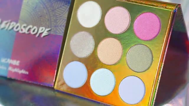 Новый продукт, 9 цветов радуги, тени для век с высоким диском, ремонтная пудра, носа, лифтинг, ярко