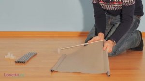 Тканевый шкаф для хранения одежды «Бриджит» - видео-инструкция по сборке