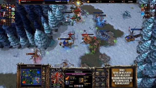 ОРДА ПРОТИВ ИМПЕРАТОРА: Cash vs Happy Warcraft 3 Reforged смотреть онлайн