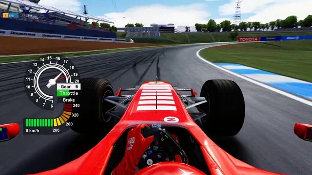 F1 Ferrari 2006 Interlagos Michael Schumacher Schumi Onboard Assetto Corsa MOD смотреть онлайн