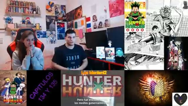 REACCION A HUNTER X HUNTER CAPITULOS 134 Y 135 / MERUEM Y KOMUGI ?? / HxH Episodes 134-135 Reaction смотреть онлайн