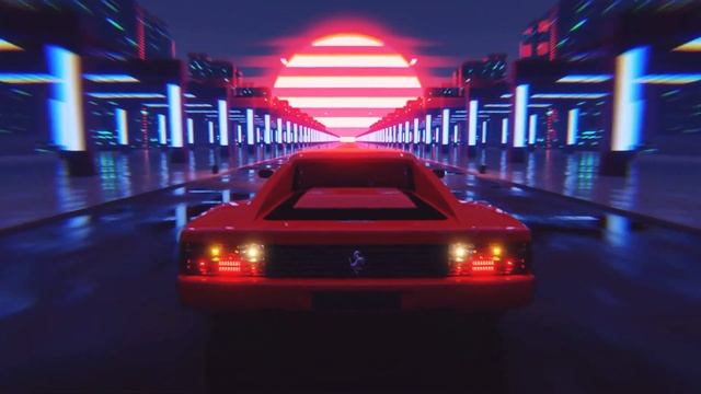 Ferrari Testarossa Night Vity Street Live Wallpaper 4k