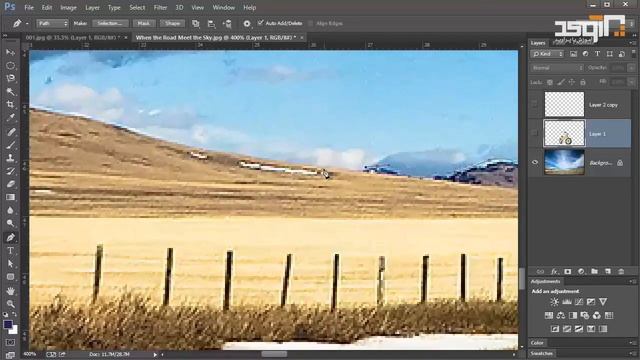 درس ( 9 ) - کامپوزیشنز در فتوشاپ | Compositions смотреть онлайн