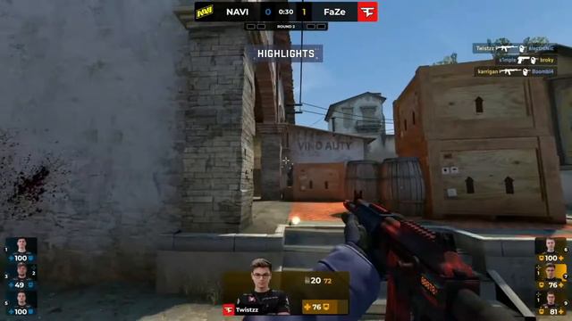 NAVI Vs FaZe (0-0) BO3 | PGL Major Antwerp 2022: GRAND FINAL