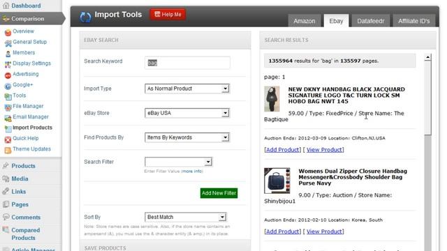 Importing Ebay Products into Wordpress смотреть онлайн