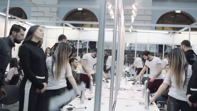BACKSTAGE показа La Redoute & Plus Size Moscow на Неделе Моды в Москве 21 марта 2018 смотреть онлайн