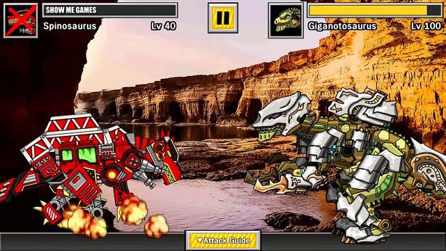 Dino Robot Battle Arena - 35 Dinosaurs - Max Lv 100 - Full Game Play смотреть онлайн