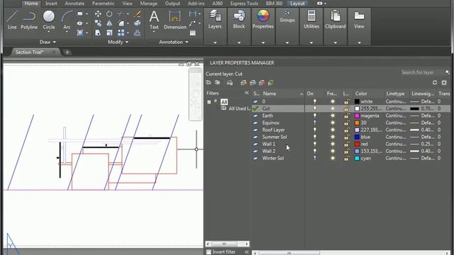 38 - CAD - Setting Lineweights and Linetypes смотреть онлайн