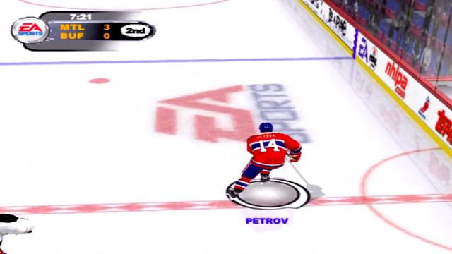 NHL 2003 Gameplay Buffalo Sabres vs Montreal Canadiens смотреть онлайн
