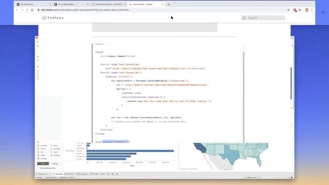 Tableau Embedded Analytics | Embedding Walkthrough смотреть онлайн