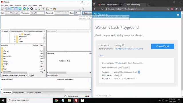 Part 3 Uploading PHP files using FileZilla смотреть онлайн