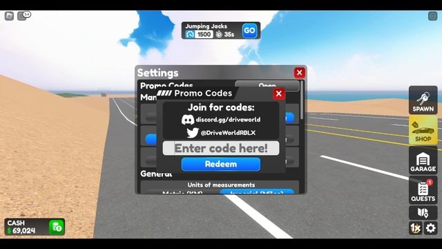 *NEW* ALL WORKING DRIVE WORLD CODES 2023 - DRIVE WORLD ROBLOX | GAME GARDEN смотреть онлайн