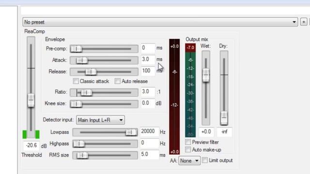 How To Use Reaper's "ReaComp" Compressor Plugin смотреть онлайн