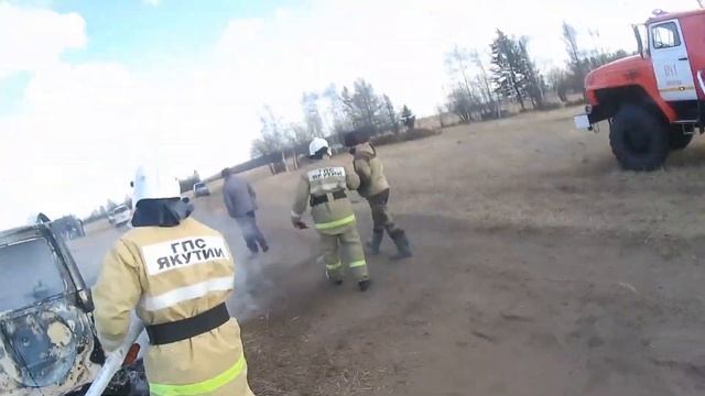 ПОЖАР. АВТОМОБИЛЬ ПАТРИОТ ЗАГОРЕЛСЯ смотреть онлайн
