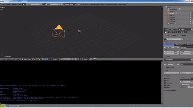 Проектиране на етажерка в Blender и програмиране на Python смотреть онлайн