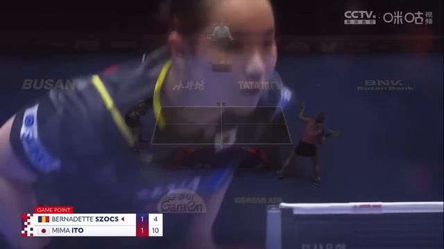 Mima Ito (JPN) VS BERNADETTE SZOCS(ROU) 2024 ITTF Team Table Tennis Championships смотреть онлайн