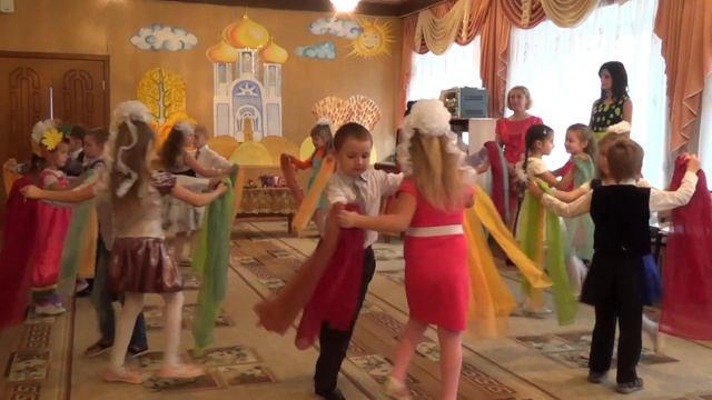Танец "Осенняя палитра", МБДОУ "ЦРР - д/с "Сказка" смотреть онлайн
