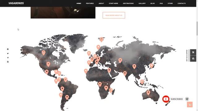 Vagabonds Personal Travel and Lifestyle Blog WordPress Theme Inn смотреть онлайн