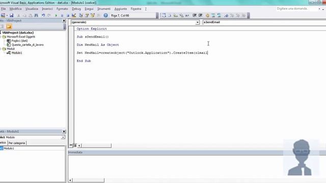 Come inviare una email con VBA смотреть онлайн