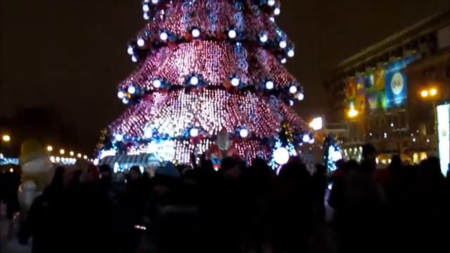 Празднование Нового года 2015 в Харькове смотреть онлайн