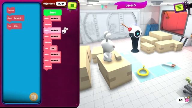 обзор Rabbids Coding-эти кролики едят даже колбасу