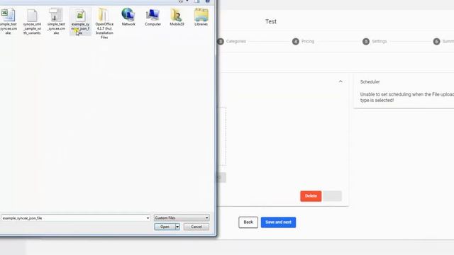 Syncee DataFeed Manager - Upload products from a JSON file смотреть онлайн
