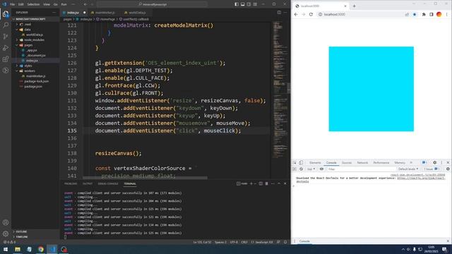 Minecraft Tutorial #02: Camera Movement and The Cube смотреть онлайн