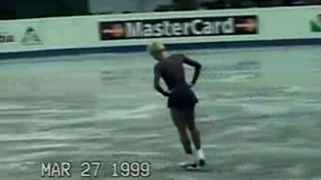Anna Rechnio 1999 Worlds Long Program Practice TRIPLE/TRIPLE смотреть онлайн