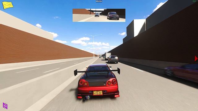 Assetto Corsa - Nissan Skyline GT-R R34 Cutting Up in NYC FDR Drive - RTX 3060 LogitechG920 [4K60] смотреть онлайн