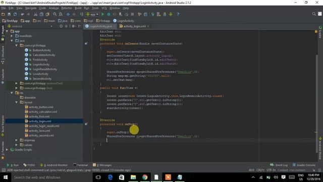 Lecture #9 Shared Preferences in Android смотреть онлайн