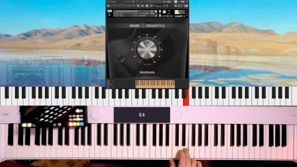 Precious Memories Live Improv with the Hoard Fingerstyle Acoustic from Musical Sampling