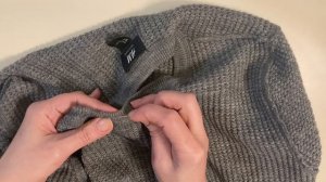 Уменьшить Горловину в Свитере❗️Reduce the Neckline in a Sweater❗️Cómo reducir el escote de un jerse