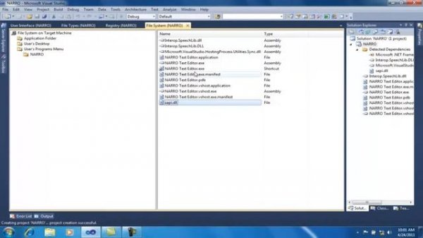 Visual Studio 2013 Creating a Setup Project and adding File Types mp4